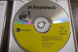 symantec pc Anywhere 11.5 ディスクのみ