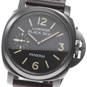 パネライ PANERAI PAM00564 ルミノール 8デイズ ブラックシール 世界限定500本 手巻き メンズ _832274