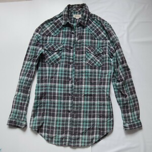 美品 DIESEL ディーゼル ポロシャツ メンズ レディース 長袖 サイズS(15号) コットン98％ 古着【中古】 s02