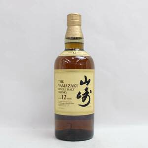 1円~SUNTORY（サントリー）山崎 12年 43％ 700ml X24G010185