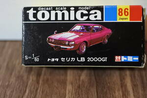 トミカNO86　トヨタ　セリカ　LB　2000GT　紫 