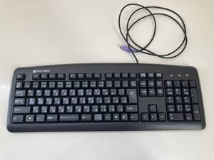 マウスコンピューター LK-0325 日本語 キーボード　黒枠 有線キーボード　MOUSE 動作確認未