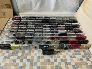 デジタルカメラ　100台　まとめ　SONY Canon OLYMPUS CASIO Nikon FUJIFILM Panasonic Finepix デジカメ　コンパクトデジタルカメラ