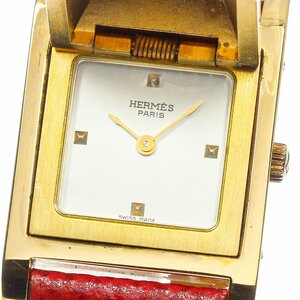 エルメス HERMES メドール クォーツ レディース _757136