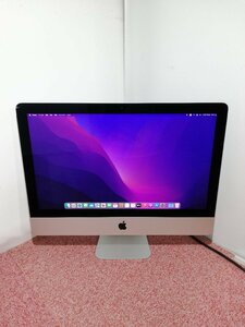 iMac (21.5インチ,2017) APPLE A1418 Core i5-7360U 2.3GHz/8GB/HDD1TB macOS Monterey 12.6 Bluetooth/カメラ 訳あり