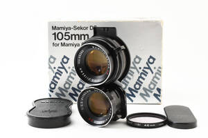 【希少元箱付きの美品です(^^♪】MAMIYA-Sekor DS 105/3.5 forMamiya C 　　　　　　　872