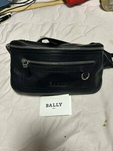 BALLY スイス製ボディーバッグ 高級ライン皮革（中古）