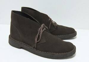 クラークス デザートブーツ ダークブラウン US9 Clarks Desert Boot 茶色