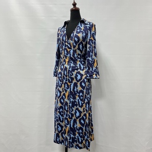 DIANE von FURSTENBERG/ダイアンフォンファステンバーグ/新品タグ付き/Malisa Dress/マリーサドレス/ワンピース/カシュクール/定価63,000円