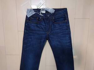 【新品放出】G-STAR RAW♪3301 STRAIGHT♪ジースター♪HYDRITE DENIM♪DK AGED♪W28 L32♪51002 4639 89