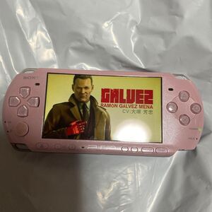 SONY PSP ソニー ポータブル プレイステーション ピンク　psp 3000 簡易動作確認済み　送料無料　