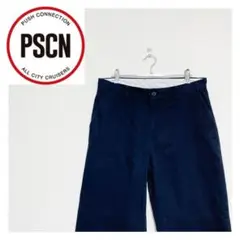 PUSH CONNECTION  PSCN ワイドパンツ ルーズパンツ ネイビー