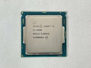 □【Core i5/第6世代/BIOS起動】 Intel CPU Core i5-6500 SR2L6 3.20GHz 最大 3.60GHz インテル □ W02-0520