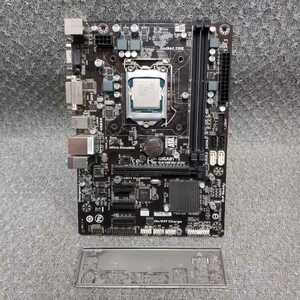 即日発 送料520円 ★ MicroATX マザーボード GIGABYTE GA-H81M-D3V ★ CPU (CORE I3-4160 3.6GHz) LGA1150 ★ BIOS立ち上がり確認済み M744