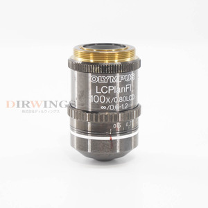 [DW]8日保証 LCPlanFl 100x/0.80LCD OLYMPUS オリンパス Objective Lens 100×/0.80LCD ∞/0.6-1.2 対物レンズ Microscope ...[06609-0006]