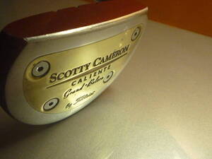 ☆SCOTTY CAMERON☆正規品☆３４1/2インチ☆マレット☆現在は生産されておりません☆美品☆新品スコッティ・キャメロン　グリップ☆