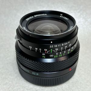 3-2） 外観美品 ZENZA BRONICA ゼンザブロニカ ZENZANON MC 1:4 f=40mm 中判カメラレンズ