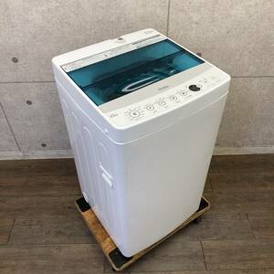 【値下げ 直接引取可】4.５kg 洗濯機 ハイアール JW-C45A 念入り・お急ぎ・ドライ・毛布・槽洗浄 風乾燥 一人暮らし 動作品 A417-5