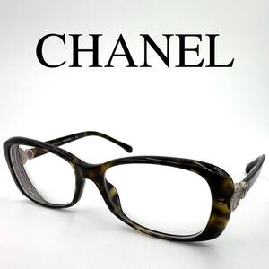 CHANEL シャネル メガネ 度入り 3202 ココマーク ケース付き