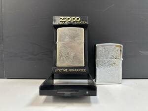 ZIPPO ジッポー ファイナルファンタジー CLOUD STRIFE クラウド・ストライフ 火花あり 草模様ZIPPO まとめ 火花あり 2点 8j-11-2