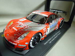 Aa 1/18 Xanavi NISMO Z #1 本山哲 R.ライアン 2004 JGTCチャンピオン 鈴鹿 後半戦仕様 フェアレディ Z33