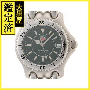 TAG HEUER　タグ・ホイヤー　スポーツエレガンス　クォーツ　SS　グリーン文字盤　腕時計　WG1119　2148103724008　【205】