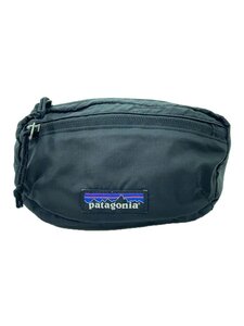 patagonia◆ウエストバッグ/ナイロン/BLK/無地/49446