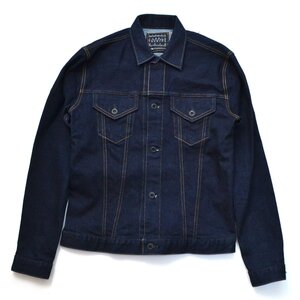 KURO クロ デニムジャケット Gジャン インディゴ JETTA DENIM JACKET (SELVAGES TYPE) ONE WASH 3rd サード サイズ0 M907443