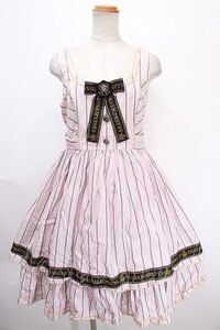 Angelic Pretty / Bunny College Summerジャンパースカート ピンク Y-25-01-14-036-AP-OP-SZ-ZY