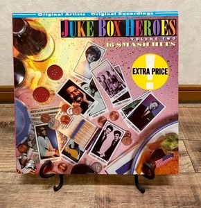 LP（美盤）洋楽コンピ■juke box heroes Vol,2／16曲 スマッシュ・ヒッツ★ベンEキング、レイ・チャールズ、ブレンダ・リー、他