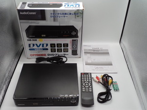 T0305 中古 DVDプレーヤー DVD-368Z 07-8368 CPRM対応 動作確認済 箱説明書付 オーム電機 ビデオデッキ