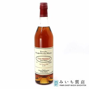 質屋 未開栓 お酒 ウィスキー ヴァン ウィンクル スペシャルリザーブ 12年 700ml 45％ VAN WINKLE 23k392-9 みいち質店