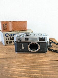 Canon MODEL 7S 7 S CAMERA シャッターきれました キャノン キヤノン レンジファインダー フィルムカメラ フィルム カメラ ボディ 