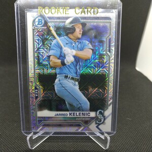 活躍中 topps bowman chrome 2021jarred kelenic mojo refractor