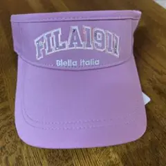 フィラゴルフサンバイザー　　Ｆサイズ　ピンク　FILA GOLF  帽子