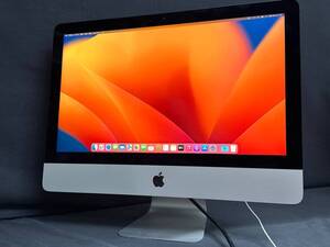 【良品】Apple iMac 2017 Retina 4K[Core i5 7400 3GHz /RAM:8G/SSD:512GB/21.5インチ]Ventura 動作品