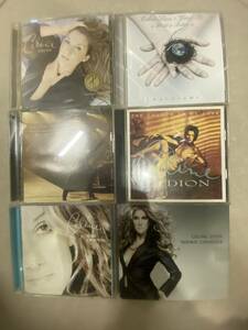 セリーヌ・ディオン ベストアルバム CD+アルバム CD +ライブ盤 CD+シングル CD (伊藤由奈)計6枚セット(Celine Dion)