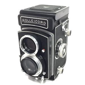 ROLLEICORD Schneider-Kreuznach Xenar 1:3.5/75 二眼レフ フィルムカメラ マニュアルフォーカス