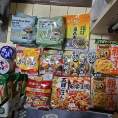 【値下げ恒例】調味料 加工食品14種セット 親子丼 カレーレトルト 即席味噌汁