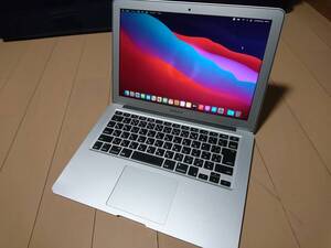 【ジャンク】【JUNK】Apple MacBook Air Mid 2013 13インチ 1400×900 上位モデル corei7 メモリ8G SSD128G BigSur AC付 難有【説明必読】