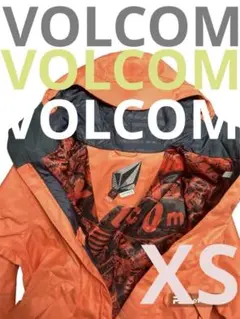 スノボウエア　ボルコムVOLCOM XS レディース　オレンジサーモンピンク