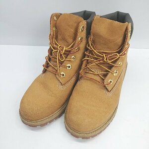 ■ Timberland ティンバーランド 12909 ウィートヌバック ショート丈 ブーツ サイズ22.5 キャメル レディース E