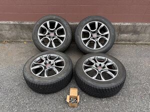 MAK 17インチ 7.5J＋41 PCD110 ５穴 5H 225/65 R117インチ スタッドレス BLIZZAK フィアット 500X アルファロメオ ジュリエッタ