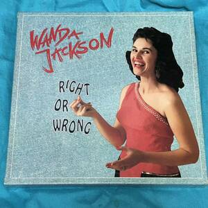 WANDA JACKSONワンダ・ジャクソン/RIGHT OR WRONG 4CD BOX SET 50