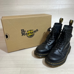 Dr.Martens/ドクターマーチン/1460/8Hole Shoes/8ホール/レースアップブーツ/ブラック/UK5/イエローステッチ