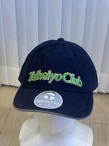 【未使用品】Taiheiyo Club 帽子 キャップ 太平洋クラブ ゴルフ ネイビー×グリーン