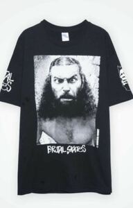 H×S BRODY FACE T BLACK Tシャツ 半袖Tシャツ 廣田彩玩所 hxsゴリラ獣 