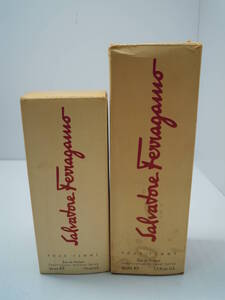 SALVATORE FERRAGAMO POUR FEMME EDP 30ml(残8割) 50ml (残2割) 2本セット