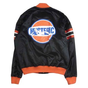 HYSTERIC GLAMOUR ヒステリックグラマー 02243AB04396 DUST スタジャン ナイロン スタジアムジャンパー ジャケット M【極上美品】【中古】