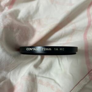 CONTAX　コンタックス　純正フィルター　72mm（1A) MC 21